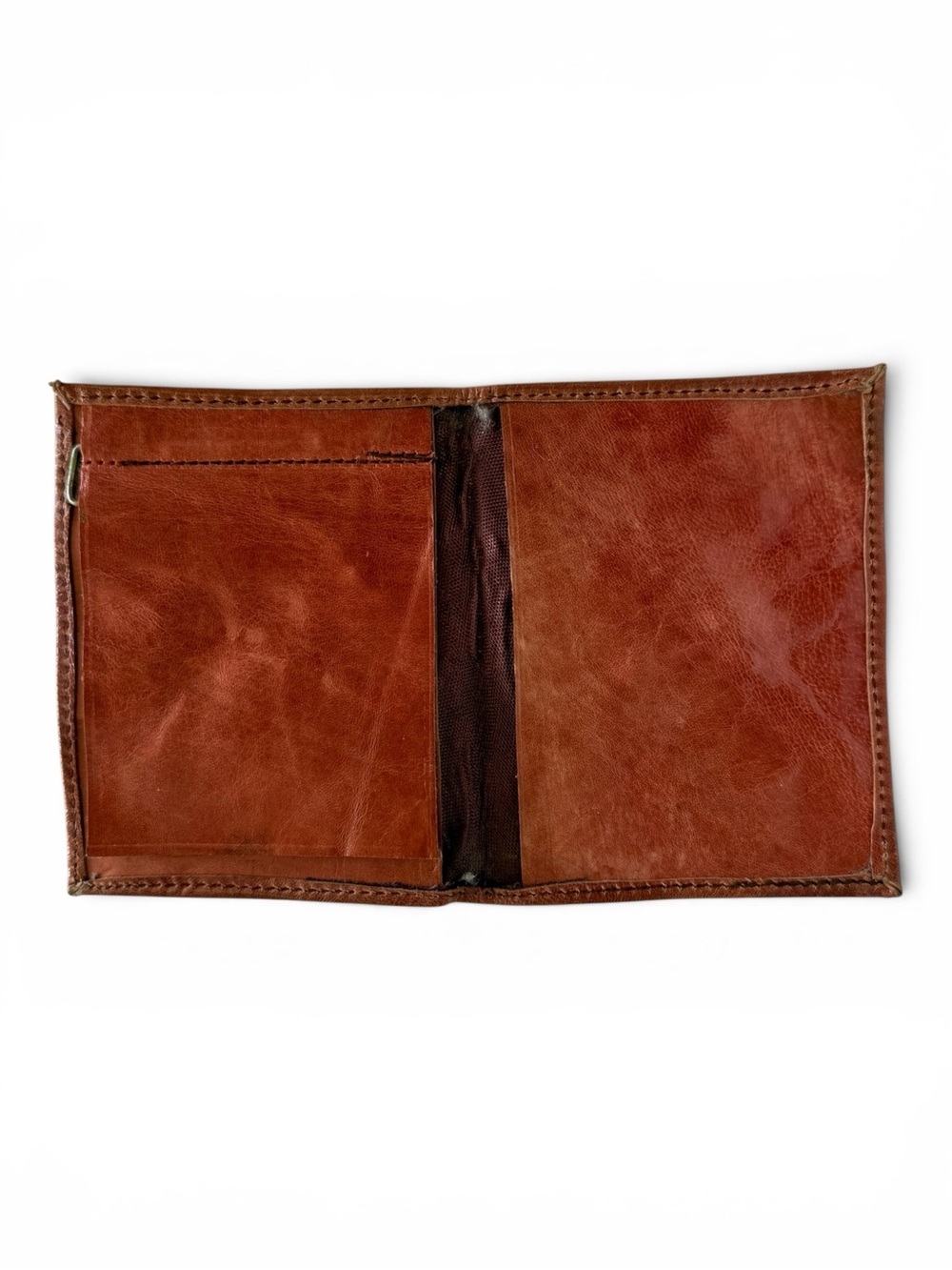 Vintage Hand Painted Genuine‎ Leather Floral Wallet Card Holder Made in India - Picture 3 of 8